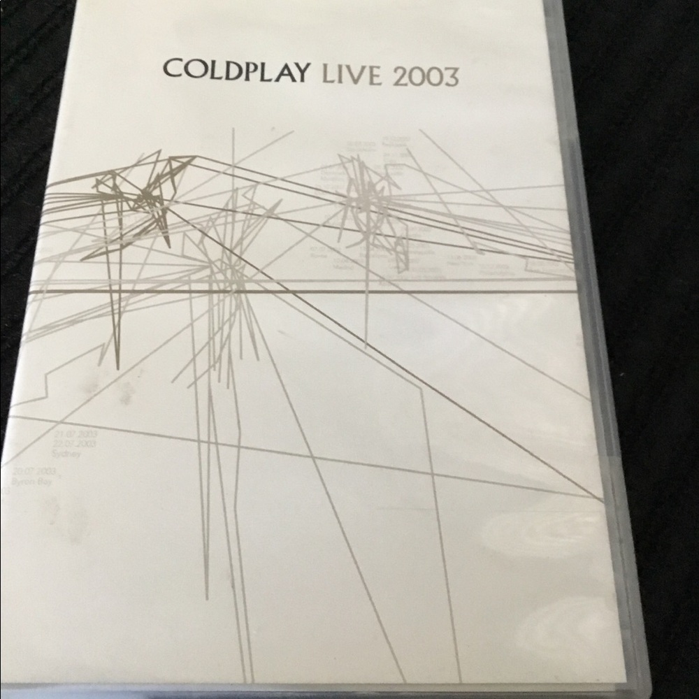 Coldplay 2003 dvd